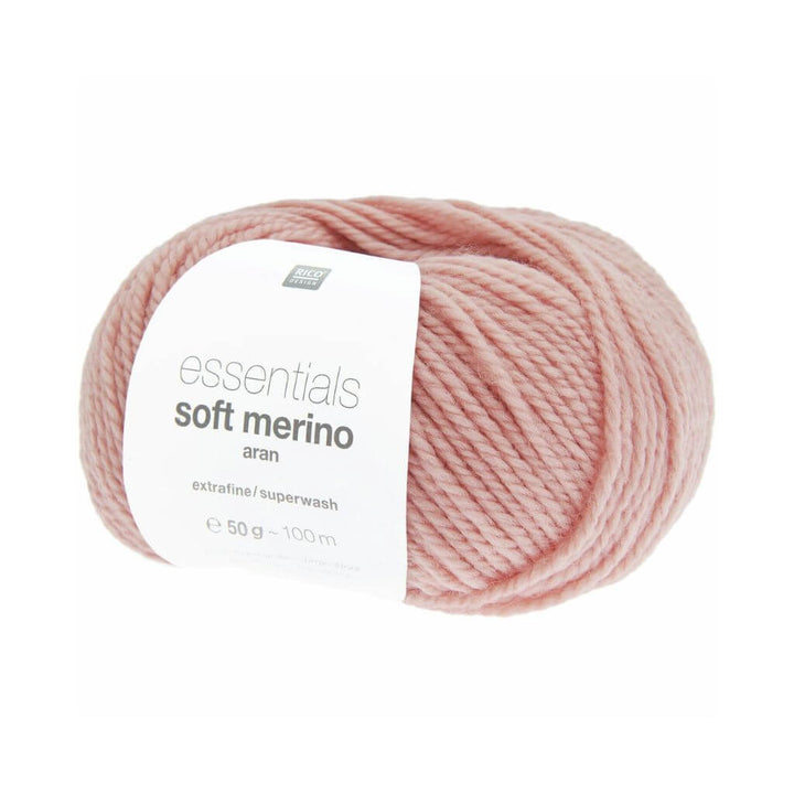 Rico Design 014 - Altrosa Rico Design Essentials Soft Merino Aran Lieblingsgarn