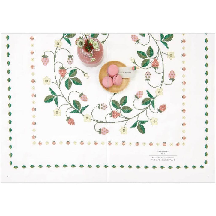 Rico Design Rico Design Stickbuch Just Bees + Fruits + Flowers Nr. 181 Lieblingsgarn