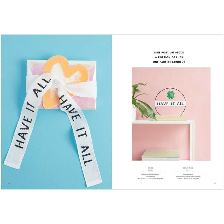 Rico Design Rico Design Stickbuch Just Bees + Fruits + Flowers Nr. 181 Lieblingsgarn