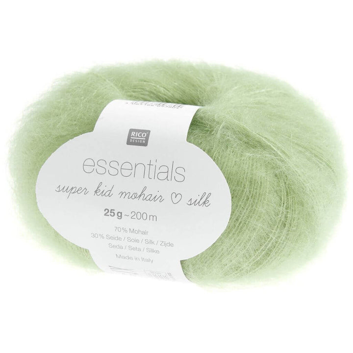 Rico Design 068 - aloe Rico Design Essentials Super Kid Mohair Loves Silk Lieblingsgarn