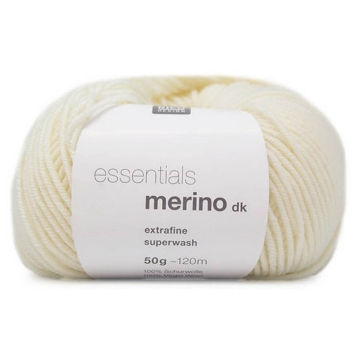 Rico Design 60 - Natur Rico Design Essentials Merino DK 50 g Lieblingsgarn