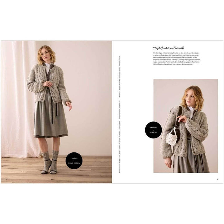 idee. Creativmarkt GmbH &amp; Co KG Rico Heft Trachten Special "I mog di" Lieblingsgarn