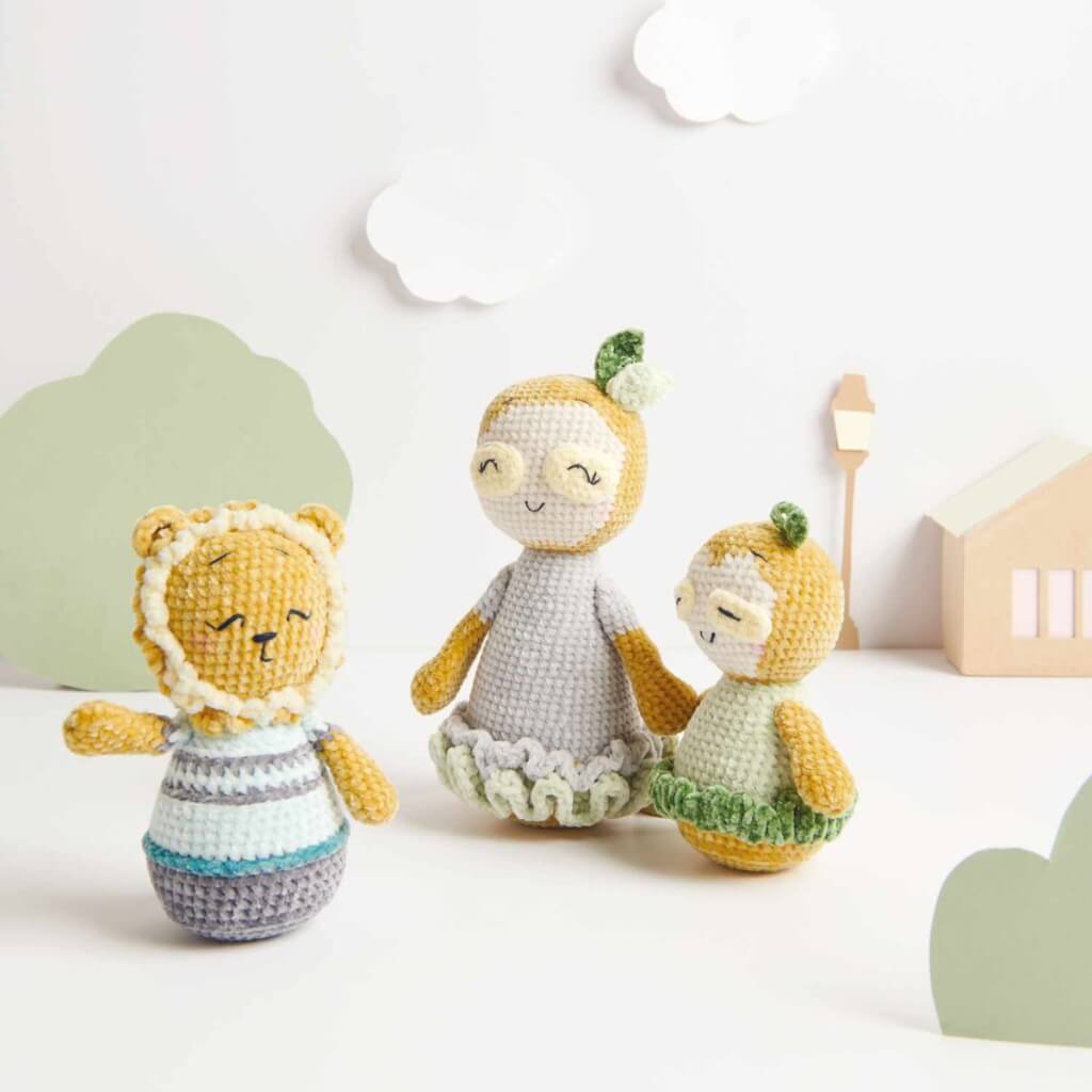 Rico Design Amigurumi Faultiermama &amp; Samy Häkelanleitung - Rico Design (Heft) Lieblingsgarn
