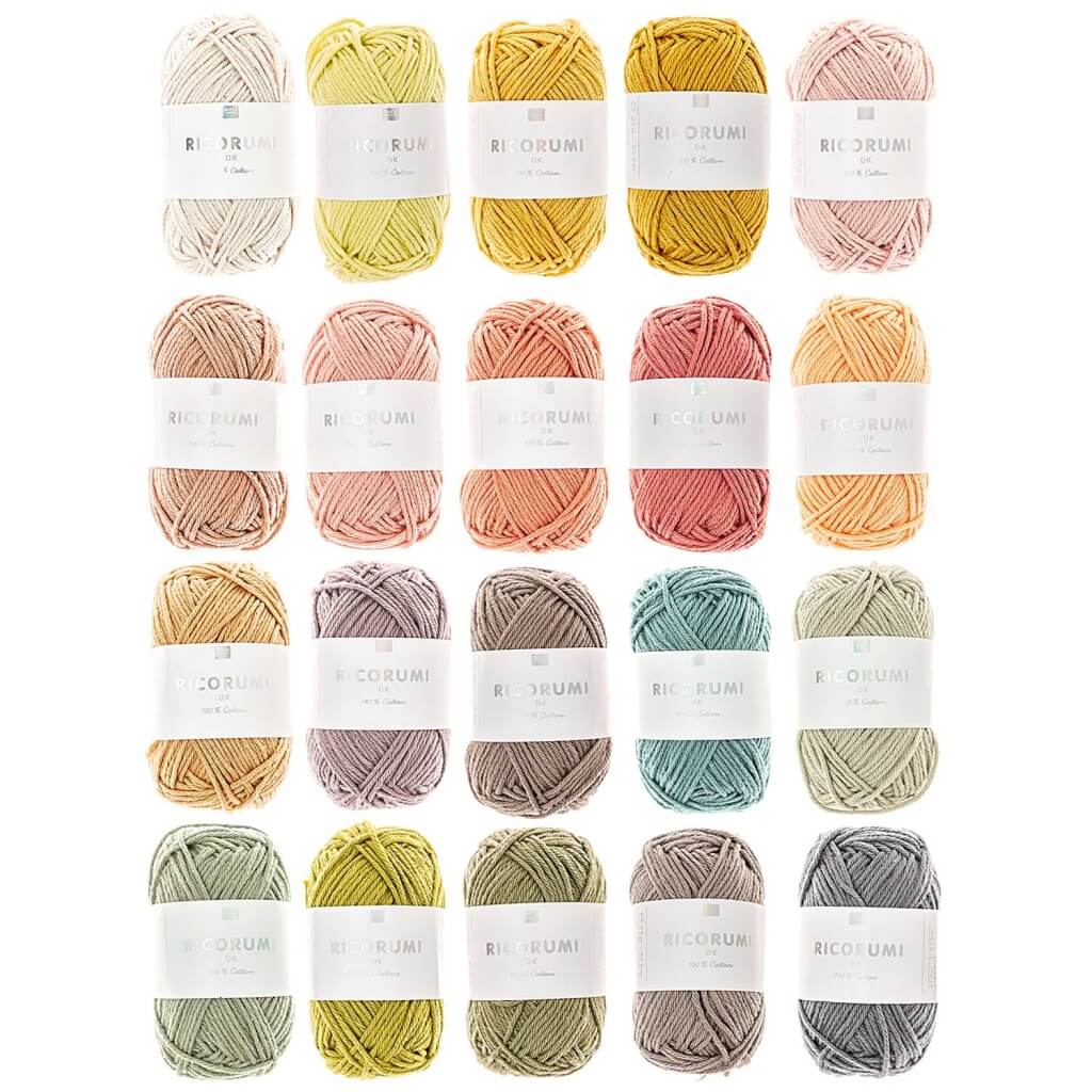 Rico Design Ricorumi Set Uni - 20 Farben Limited bei bei bei bei bei bei bei bei bei bei bei bei bei bei bei Lieblingsgarn