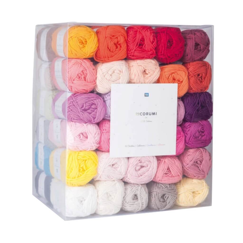 Rico Design Ricorumi Set Uni - 60 Farben bei bei bei bei bei bei bei bei bei bei bei bei bei bei bei Lieblingsgarn