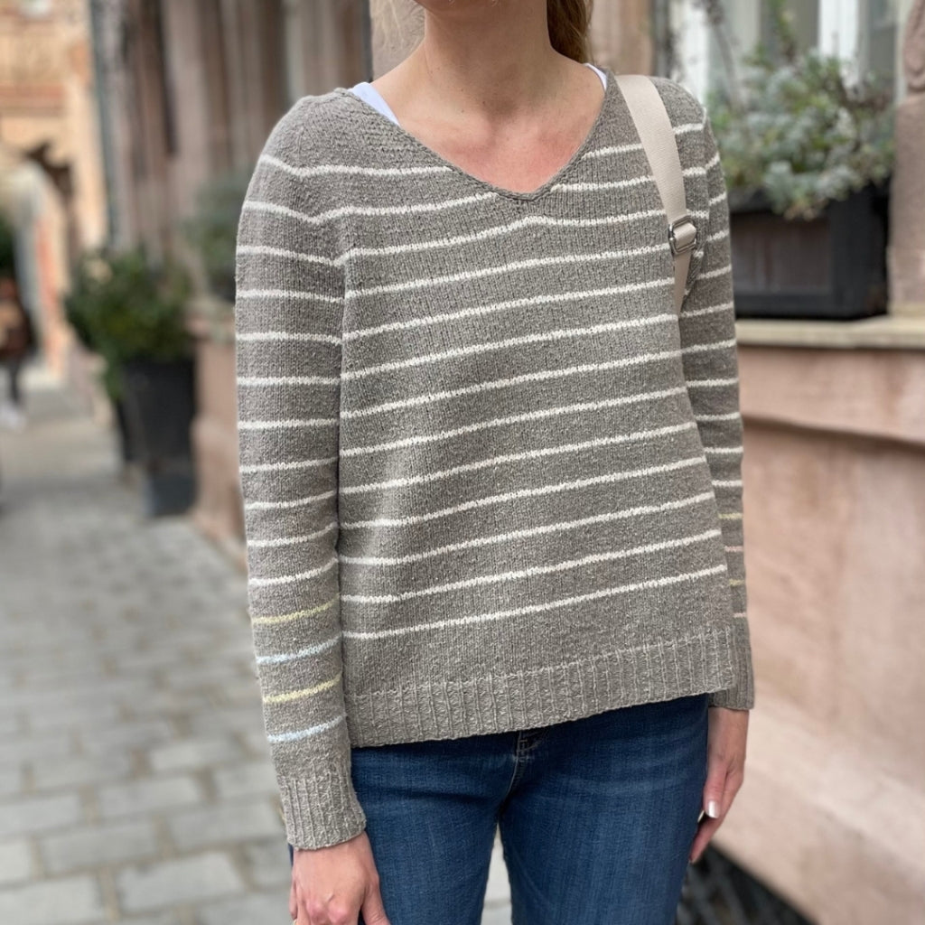 Strickauszeit Ringa Pullover Strickanleitung - Strickauszeit (PDF) Lieblingsgarn