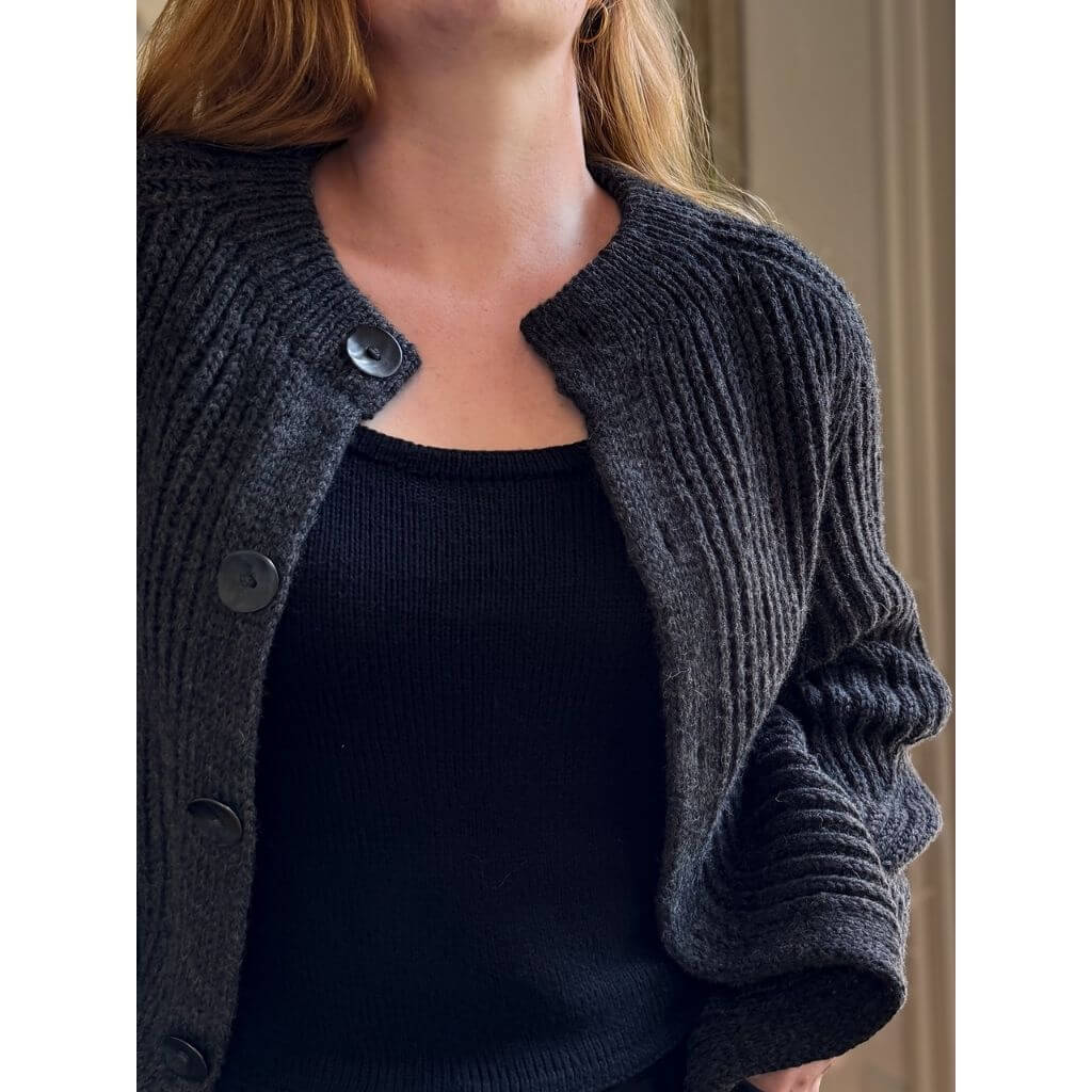 Rust Knitwear Pattern Brioche Bliss Jacke Strickanleitung - Rist Knitwear (PDF) bei bei bei bei bei bei bei bei Lieblingsgarn