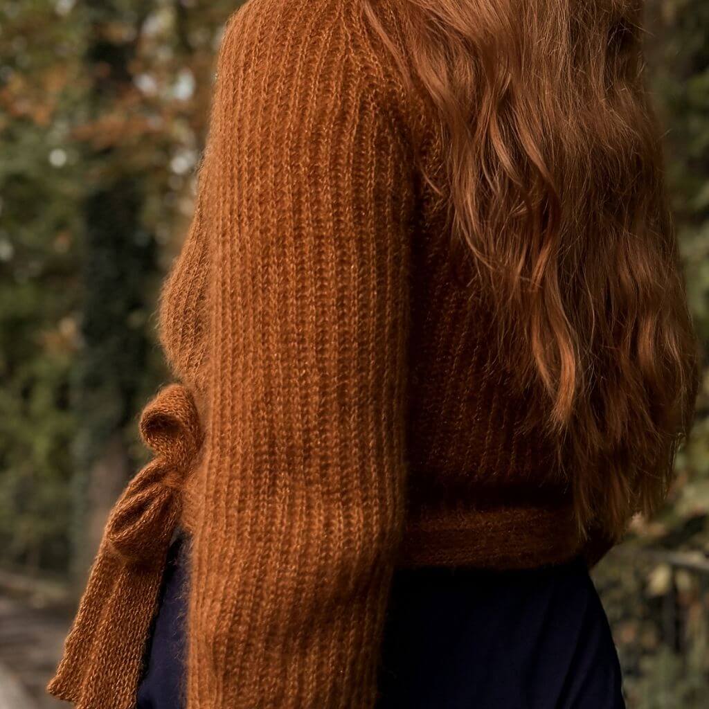 Rust Knitwear Brioche Bliss Wrap Cardigan Strickanleitung - Rust Knitwear (PDF) bei bei bei bei bei bei bei bei Lieblingsgarn