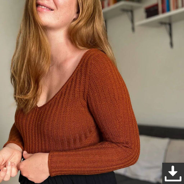 Rust Knitwear Ellie Shirt Strickanleitung - Rust Knitwear (PDF) bei bei bei bei bei bei bei bei bei bei Lieblingsgarn
