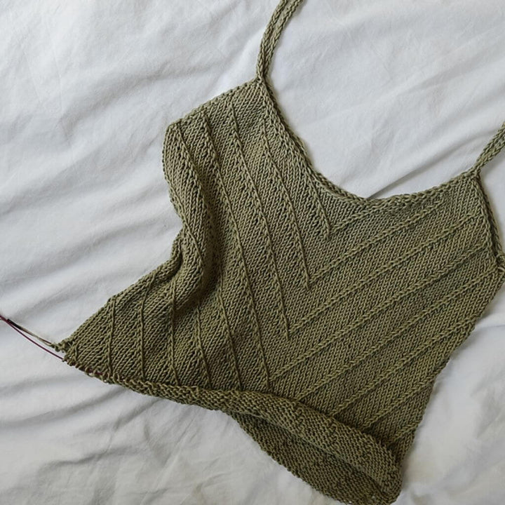 Rust Knitwear Pattern Lines Summertop Strickanleitung - Rust Knitwear (PDF) bei bei bei bei bei bei bei bei Lieblingsgarn