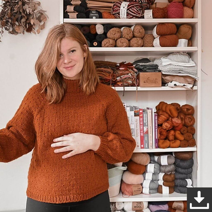 Rust Knitwear Pattern Myra Sweater Strickanleitung - Rust Knitwear (PDF) bei bei bei bei bei bei bei bei bei Lieblingsgarn