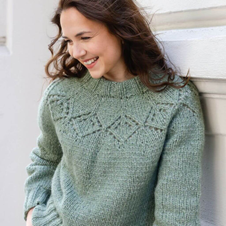 Drops Design Pattern Damen Pullover Sage Advice Strickset - Drops (PDF) bei bei bei bei bei bei bei bei bei bei Lieblingsgarn