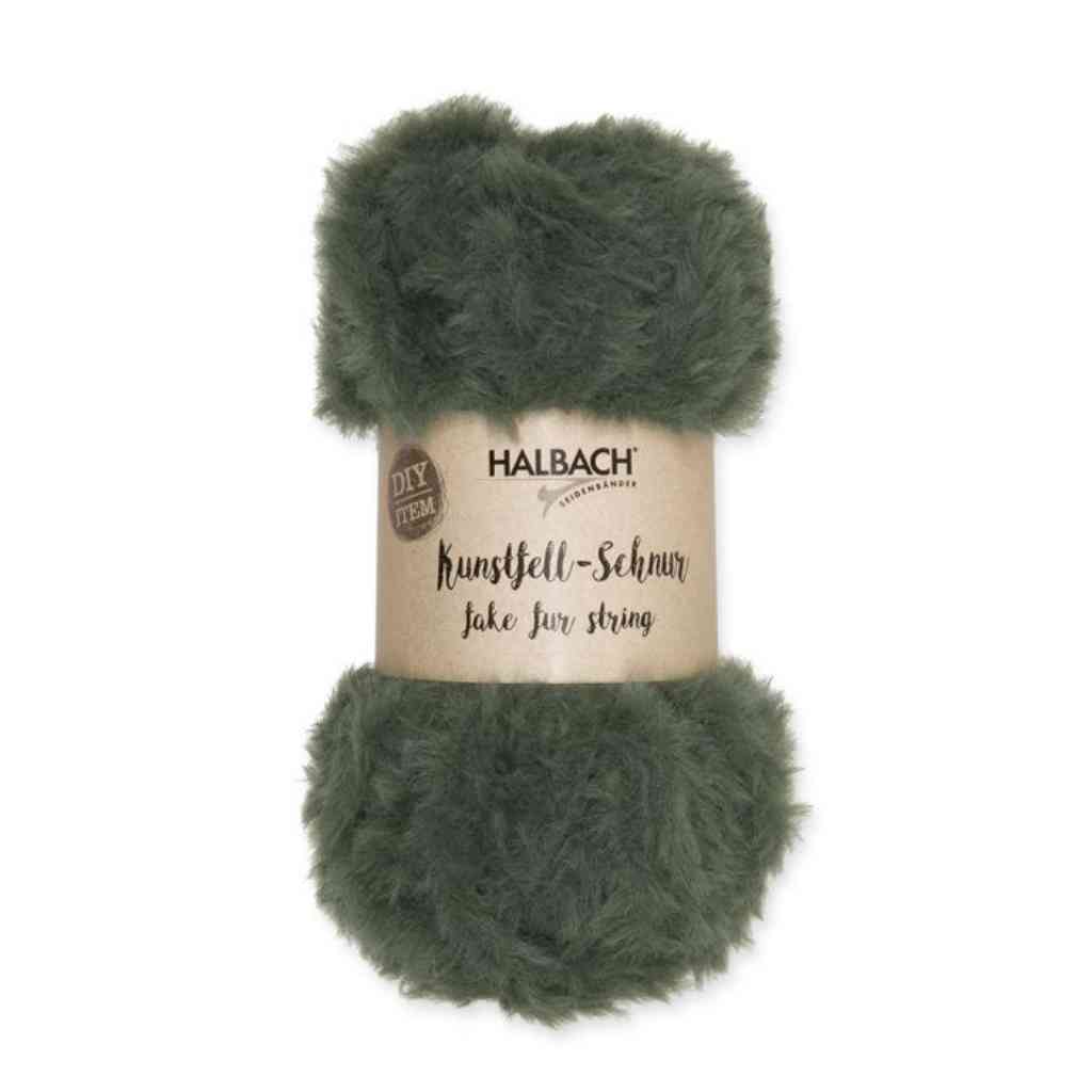 Halbach 128 - sage green Halbach Kunstfell-Schnur Lieblingsgarn