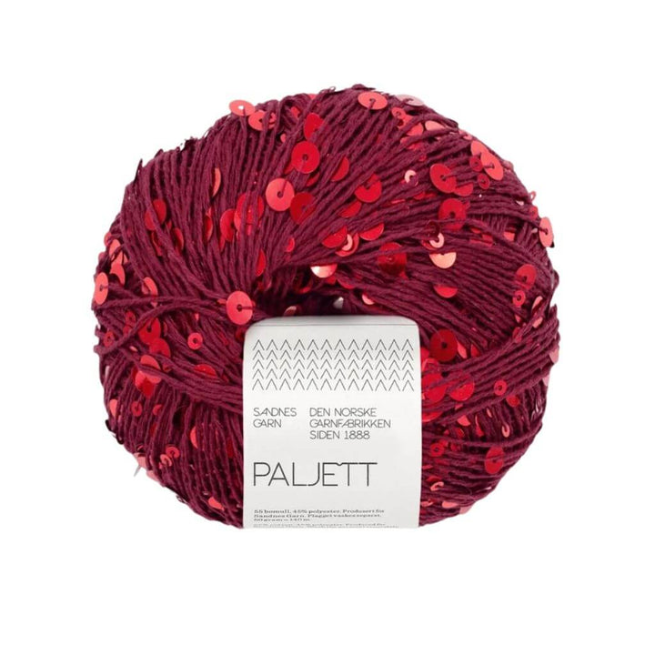 Sandnes Garn Paljett, Farbe 4370 berry glow – Baumwolle und Synthetik bei Lieblingsgarn
