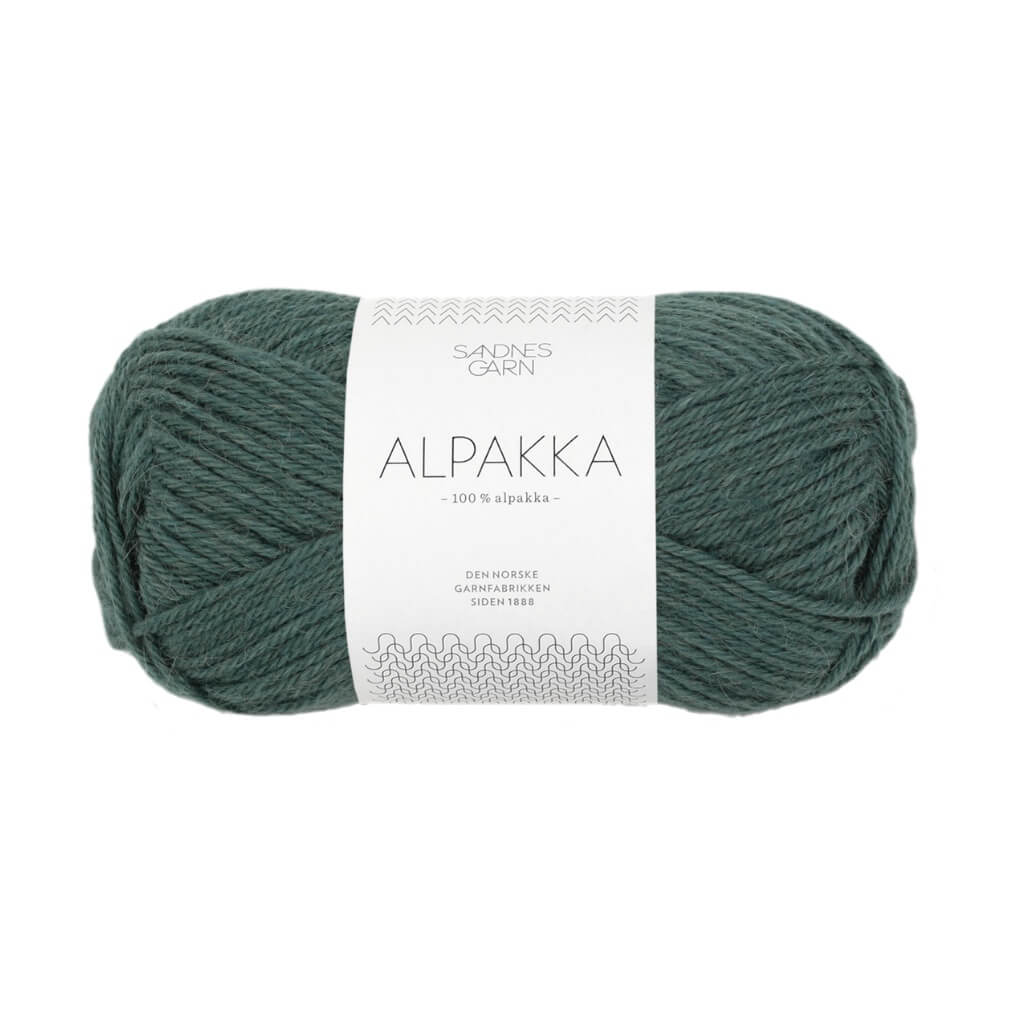 Sandnes Garn Alpakka 50g 7572 - Støvet Grønn Lieblingsgarn