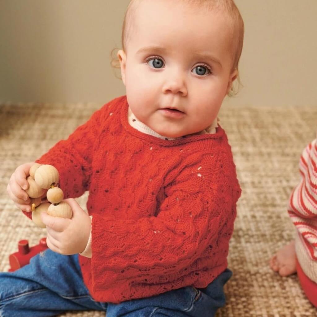 Sandnes Garn Pattern Baby Pullover Lilja Strickanleitung - Sandnes Garn (Heft) bei bei bei bei bei bei bei bei Lieblingsgarn