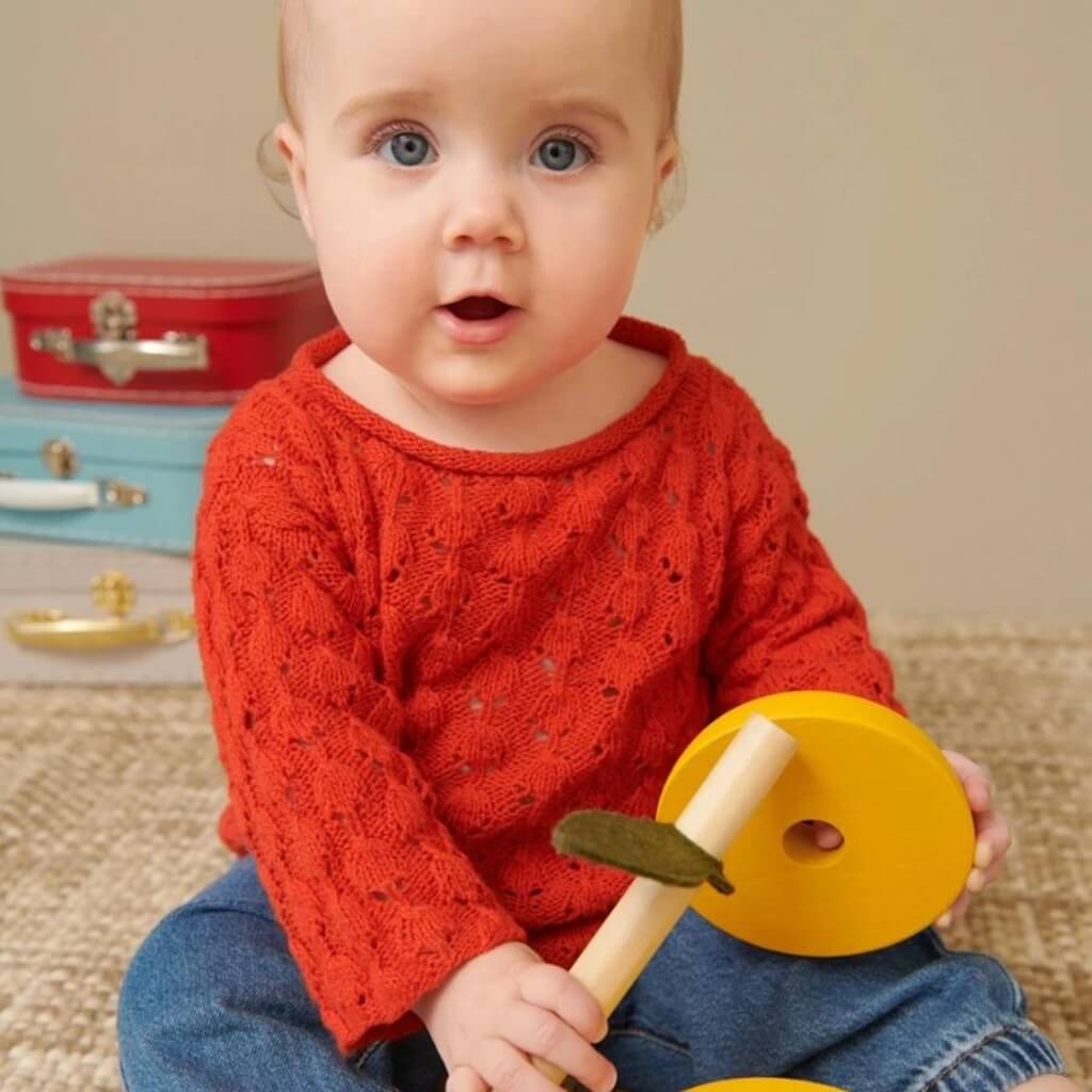 Sandnes Garn Pattern Baby Pullover Lilja Strickanleitung - Sandnes Garn (Heft) bei bei bei bei bei bei bei bei Lieblingsgarn