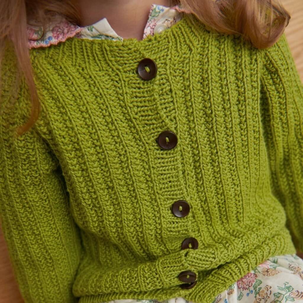 Sandnes Garn Ellis Cardigan Baby Strickanleitung - Sandnes Garn (Heft) bei bei Lieblingsgarn
