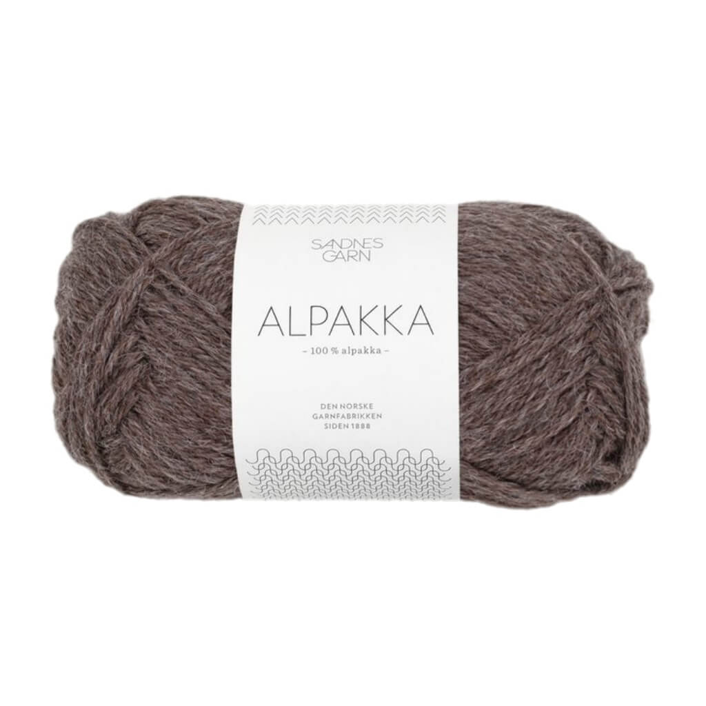 Sandnes Garn Alpakka 50g 2652 - Mellombru elert Lieblingsgarn