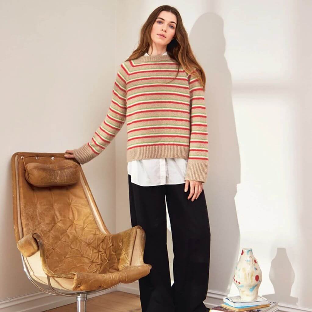 Sandnes Garn Pattern Damen Pullover North Sweater Strickanleitung - Sandnes Garn (Heft) Lieblingsgarn