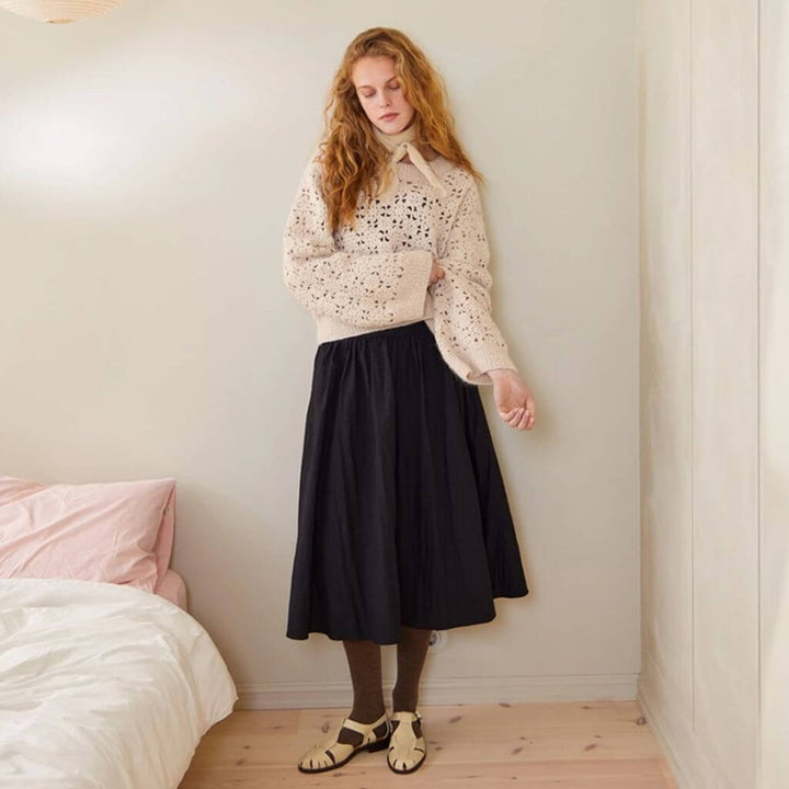 Sandnes Garn Damen Pullover Fleur Sweater Häkelanleitung - Sandnes Garn (Heft) Lieblingsgarn