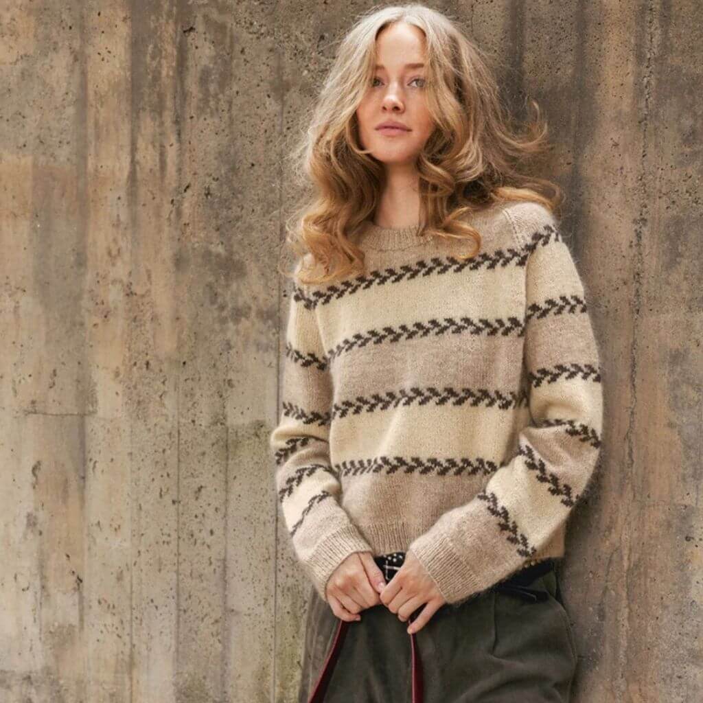 Sandnes Garn Pullover Astrid Raglangenser Strickanleitung - Sandnes Garn (Heft) bei bei bei bei bei bei bei bei Lieblingsgarn