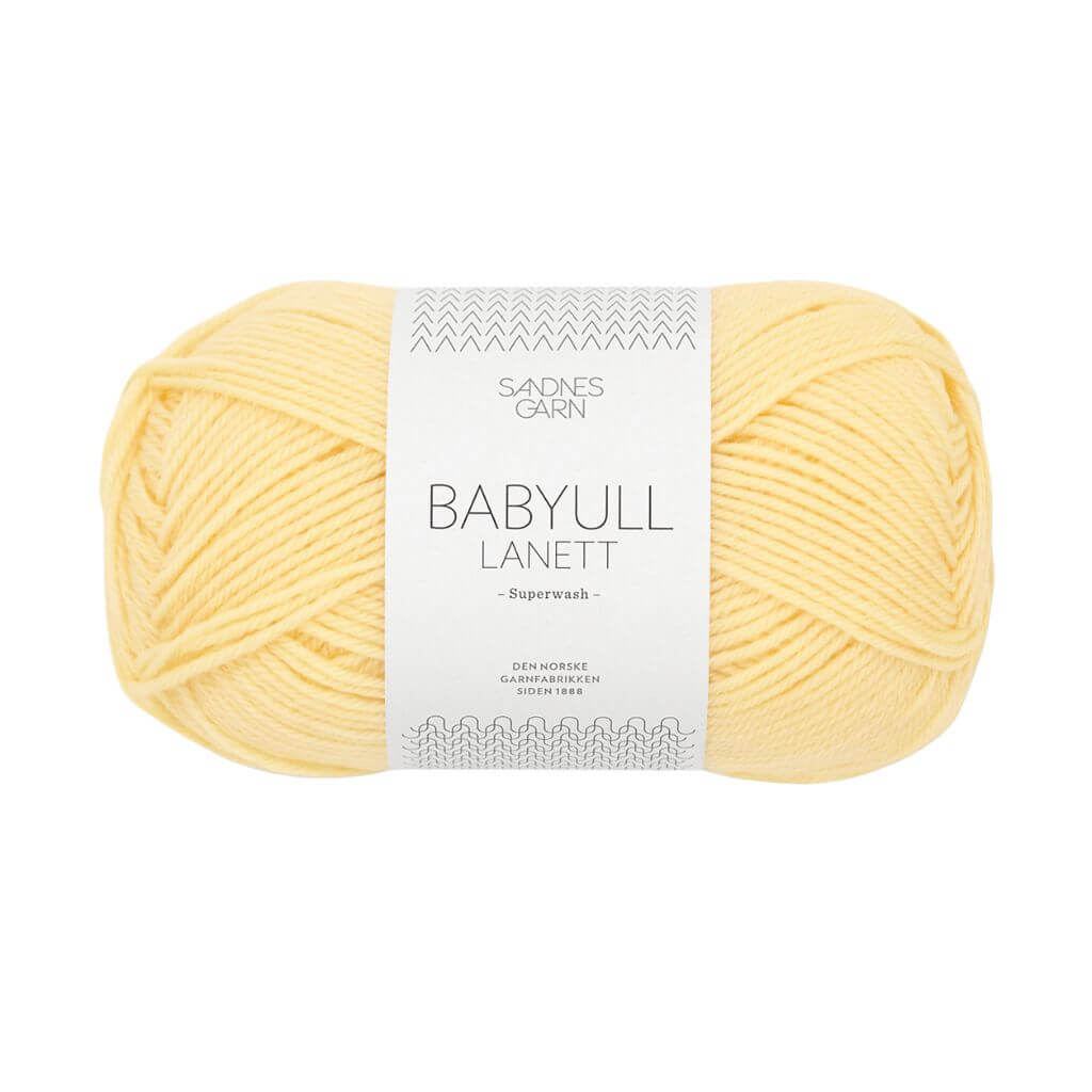 Sandnes Garn 2014 - Lys Gul Sandnes Garn Babyull Lanett - 50g Lieblingsgarn