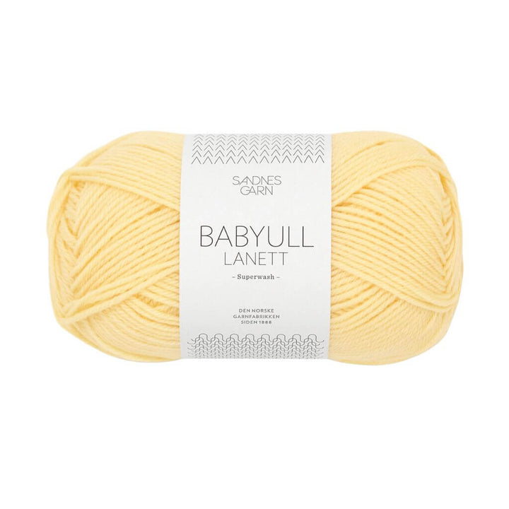 Sandnes Garn 2014 - Lys Gul Sandnes Garn Babyull Lanett - 50g Lieblingsgarn