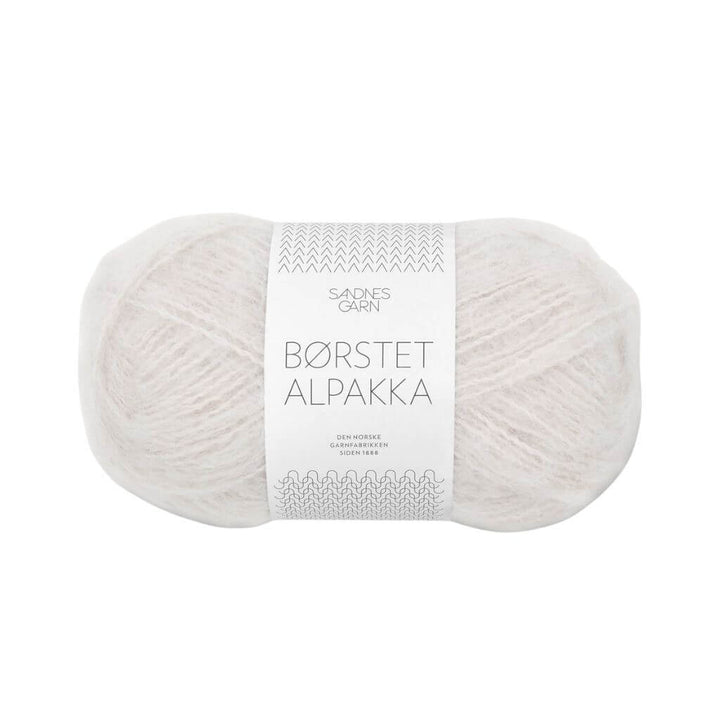 Sandnes Garn Sandnes Børstet Alpakka - 50g, Farbe 1014 Porselen – Alpaka und Synthetik bei Lieblingsgarn