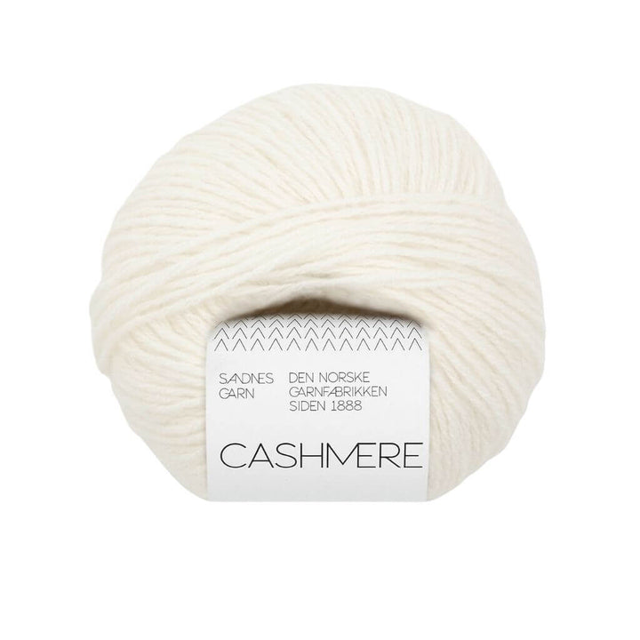 Sandnes Garn 1002 - white Sandnes Garn Cashmere 25g Lieblingsgarn