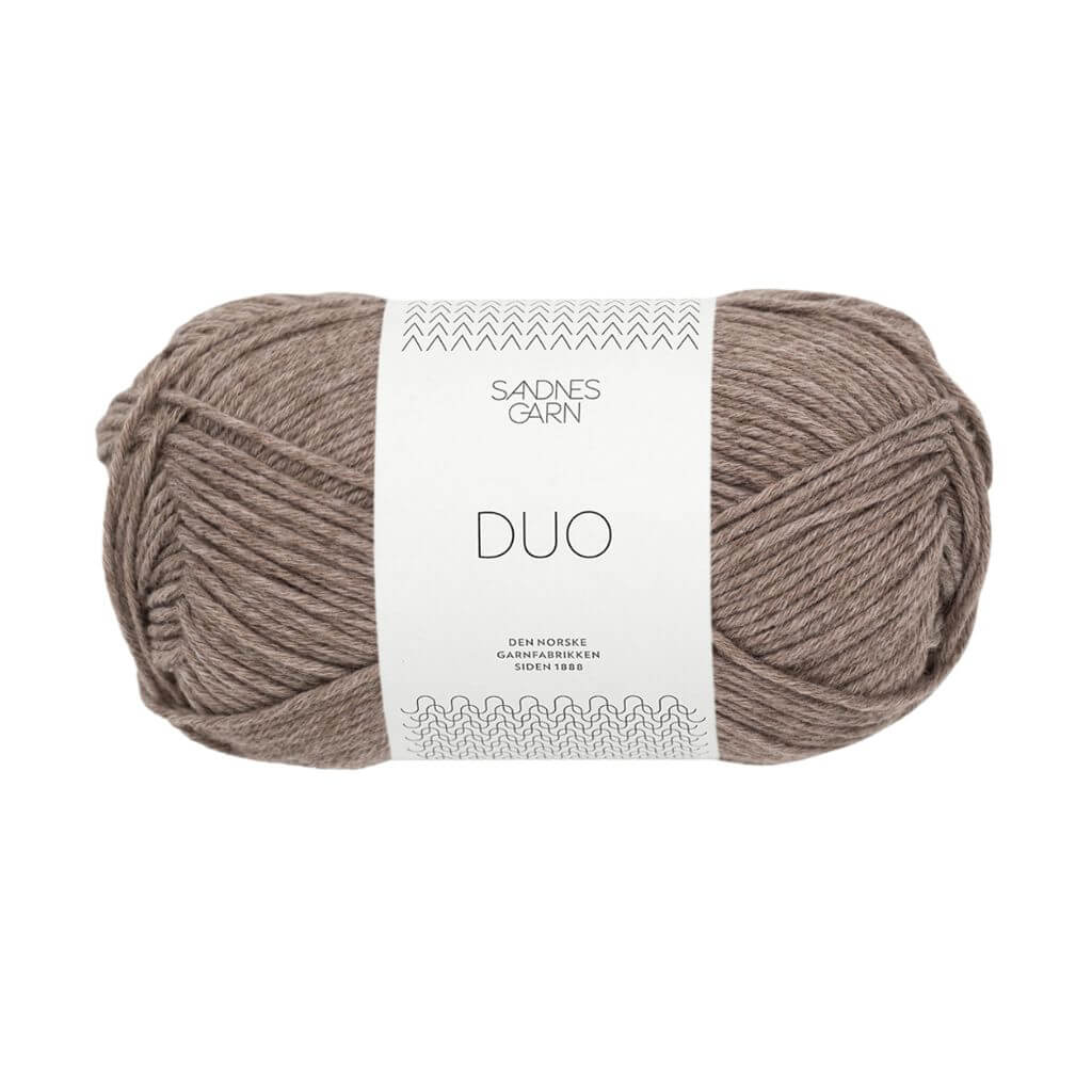 Sandnes Garn 2652 - Mørk Beige melert Sandnes Garn Duo - 50g Lieblingsgarn