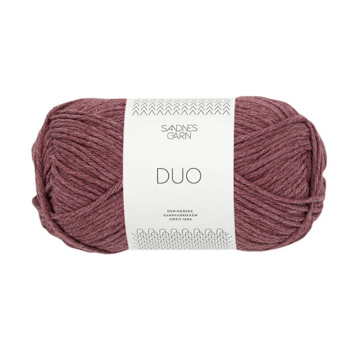 Sandnes Garn 4344 - Mørk Pudderrosa Sandnes Garn Duo - 50g Lieblingsgarn