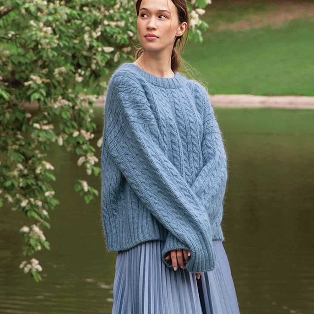 Sandnes Garn Pattern Zopfpullover Bonnie Strickanleitung - Sandnes Garn (Heft) bei bei bei bei bei bei bei bei Lieblingsgarn