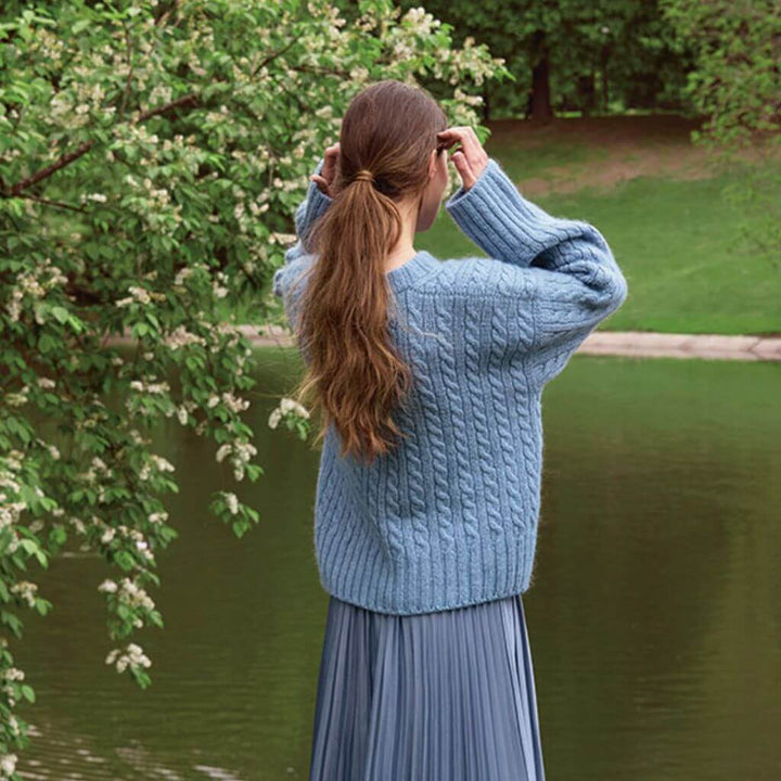 Sandnes Garn Pattern Zopfpullover Bonnie Strickanleitung - Sandnes Garn (Heft) bei bei bei bei bei bei bei bei Lieblingsgarn