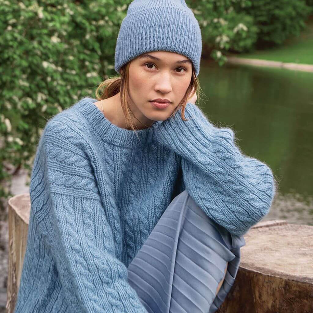 Sandnes Garn Pattern Zopfpullover Bonnie Strickanleitung - Sandnes Garn (Heft) bei bei bei bei bei bei bei bei Lieblingsgarn