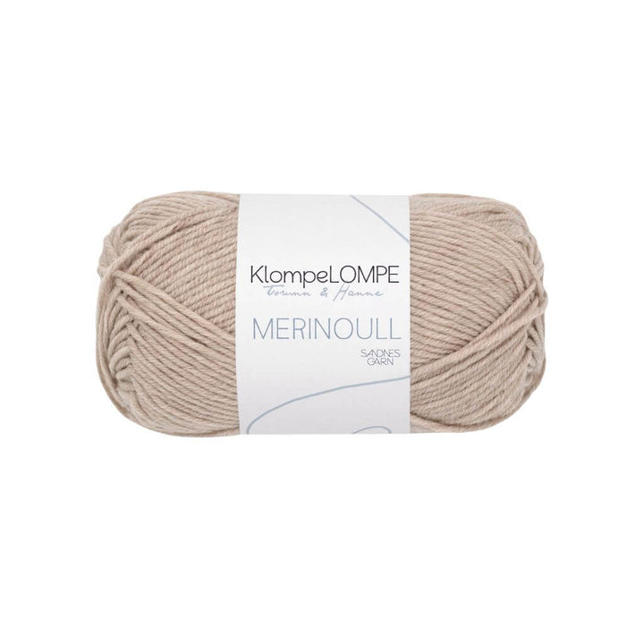 Sandnes Garn KlompeLOMPE Merinoull, Farbe 2650 Beigemelert – Merino bei Lieblingsgarn