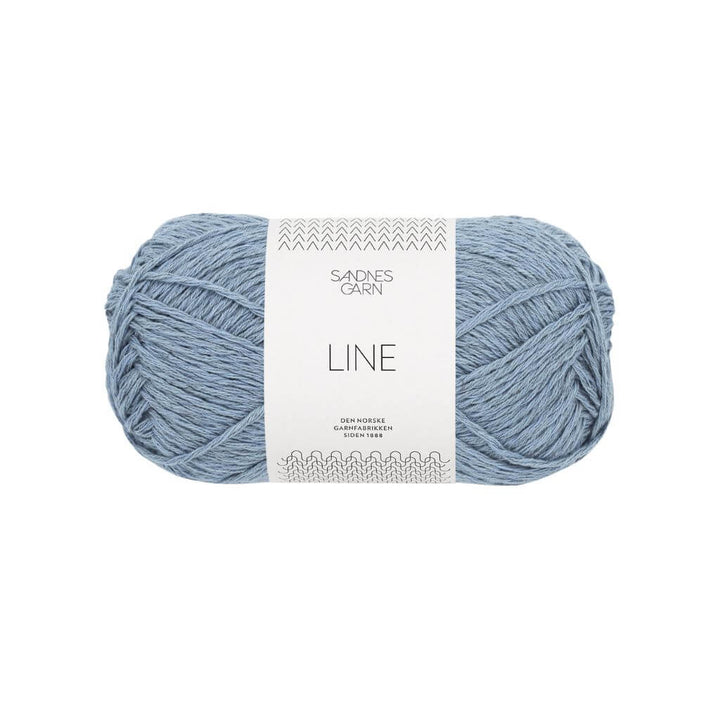 Sandnes Garn 6032 - Blå Hortensia Sandnes Garn Line - 50g Lieblingsgarn