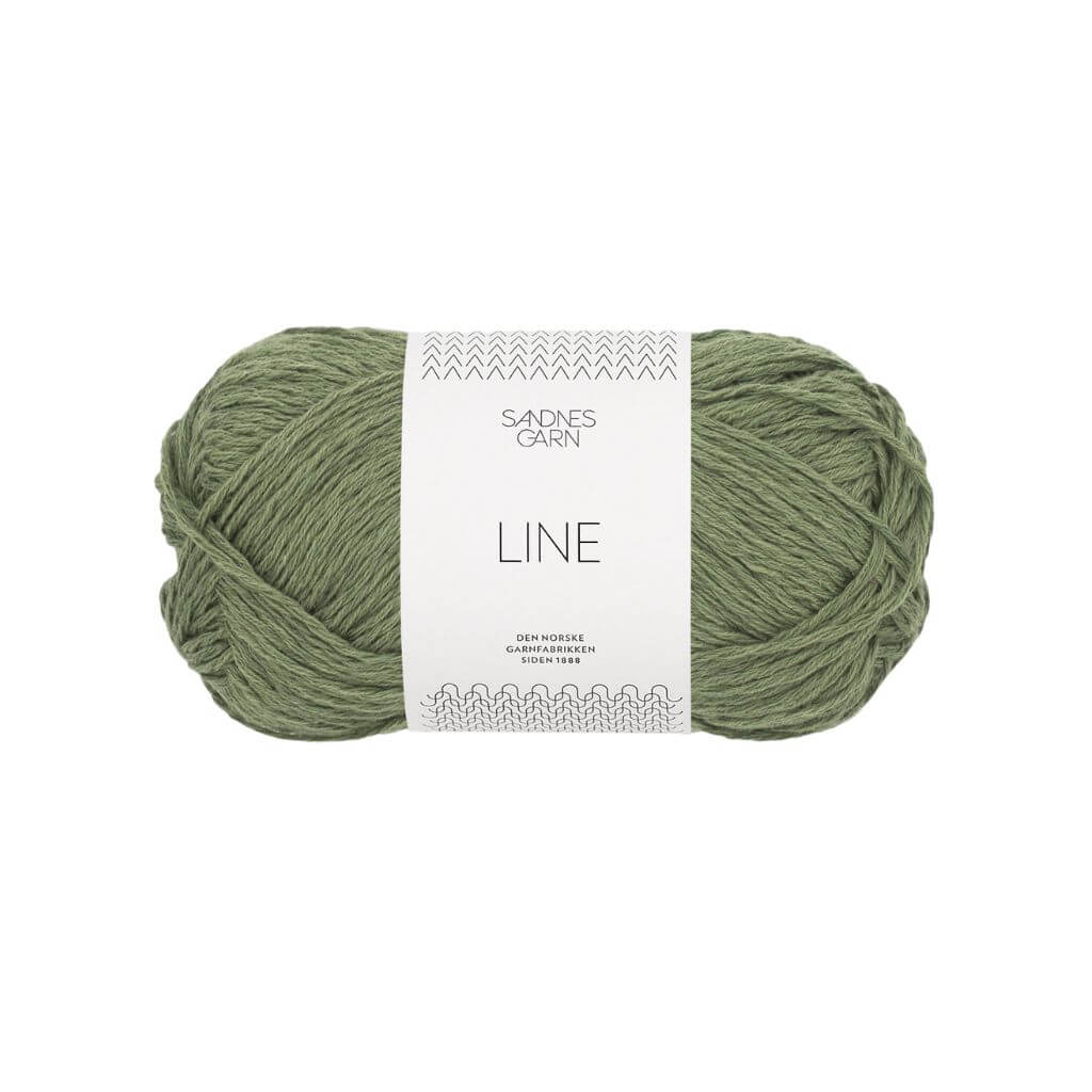 Sandnes Garn 9062 - Olivengrønn Sandnes Garn Line - 50g Lieblingsgarn