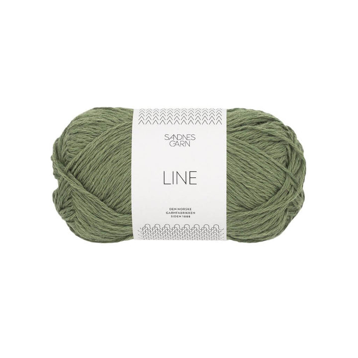 Sandnes Garn 9062 - Olivengrønn Sandnes Garn Line - 50g Lieblingsgarn