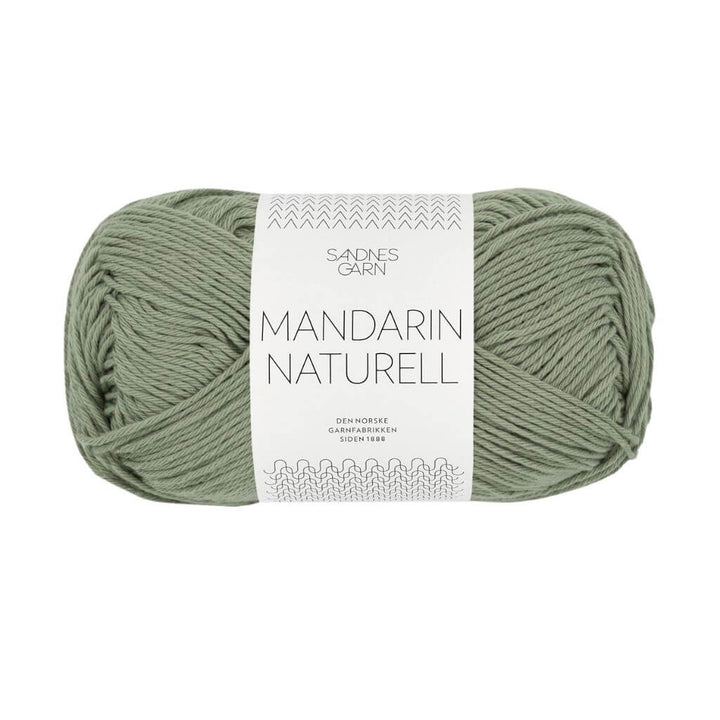 Sandnes Garn 9041 - Søvet Lys Grønn Sandnes Garn Mandarin Naturell - 50g Lieblingsgarn