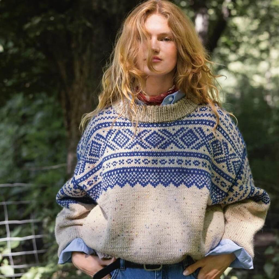 Sandnes Garn Pattern Damen Norwegerpullover Marius Strickanleitung - Sandnes Garn (Heft) bei bei bei bei bei Lieblingsgarn