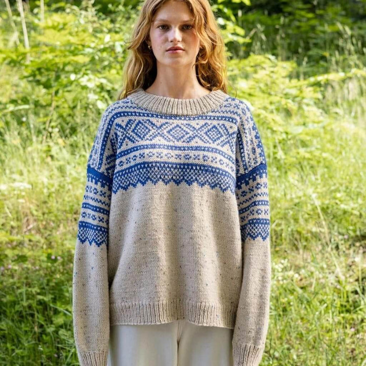 Sandnes Garn Pattern Damen Norwegerpullover Marius Strickanleitung - Sandnes Garn (Heft) Lieblingsgarn