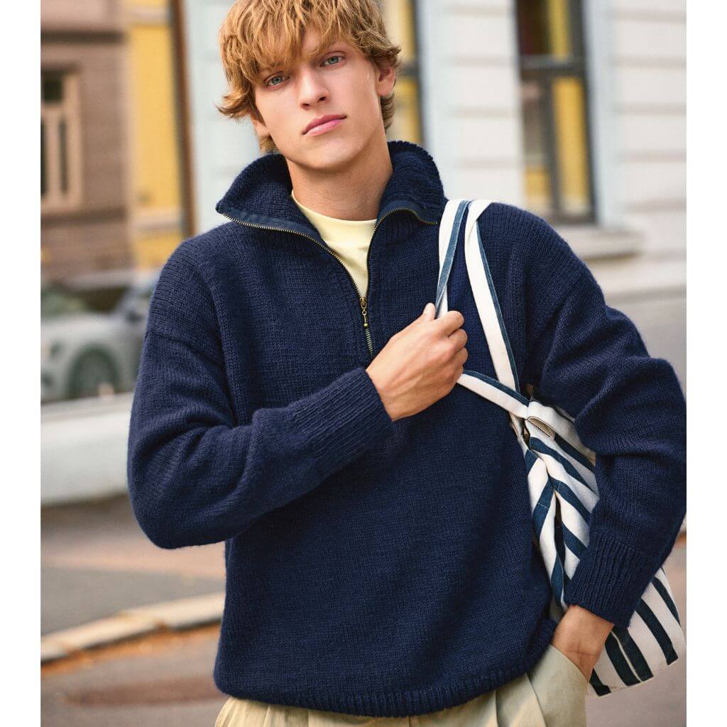 Sandnes Garn Pattern Herren Pullover Matthew Sweater Strickanleitung - Sandnes Garn (Heft) bei bei bei bei bei Lieblingsgarn