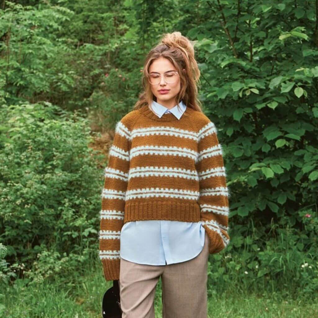 Sandnes Garn Ridge Sweater Strickanleitung - Sandnes Garn (Heft) bei bei bei bei bei bei bei bei bei bei bei Lieblingsgarn