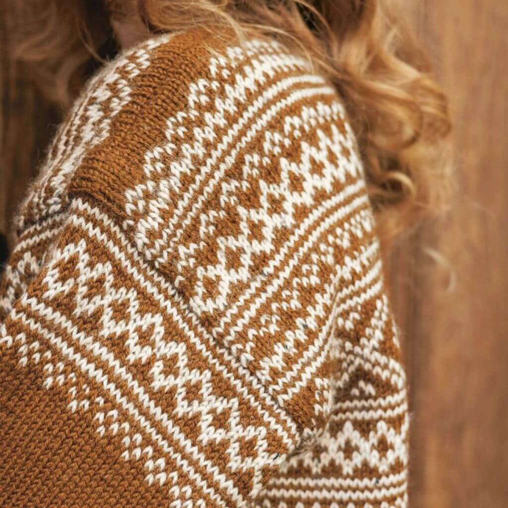 Sandnes Garn Strickjacke Setesdal Damekofte 6a Strickanleitung - Sandnes Garn (Heft) bei bei bei bei bei bei Lieblingsgarn