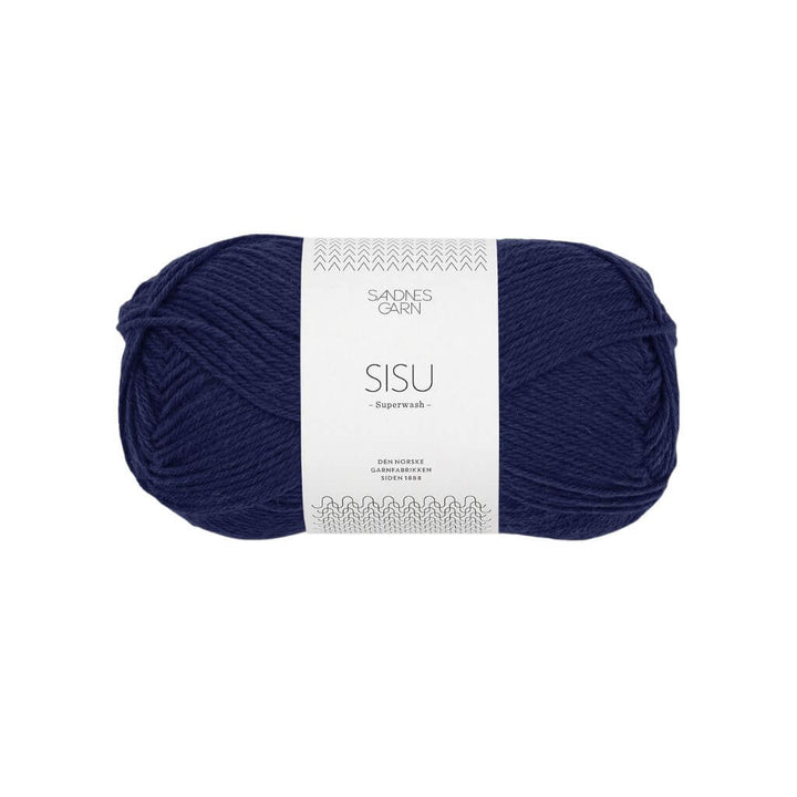 Sandnes Garn 5575 - Marine Sandnes Garn Sisu 50 g - Sockenwolle Superwash Lieblingsgarn