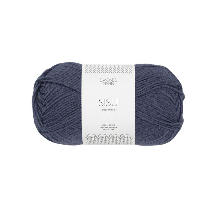 Sandnes Garn 5962 - Gråblå Sandnes Garn Sisu 50 g - Sockenwolle Superwash Lieblingsgarn
