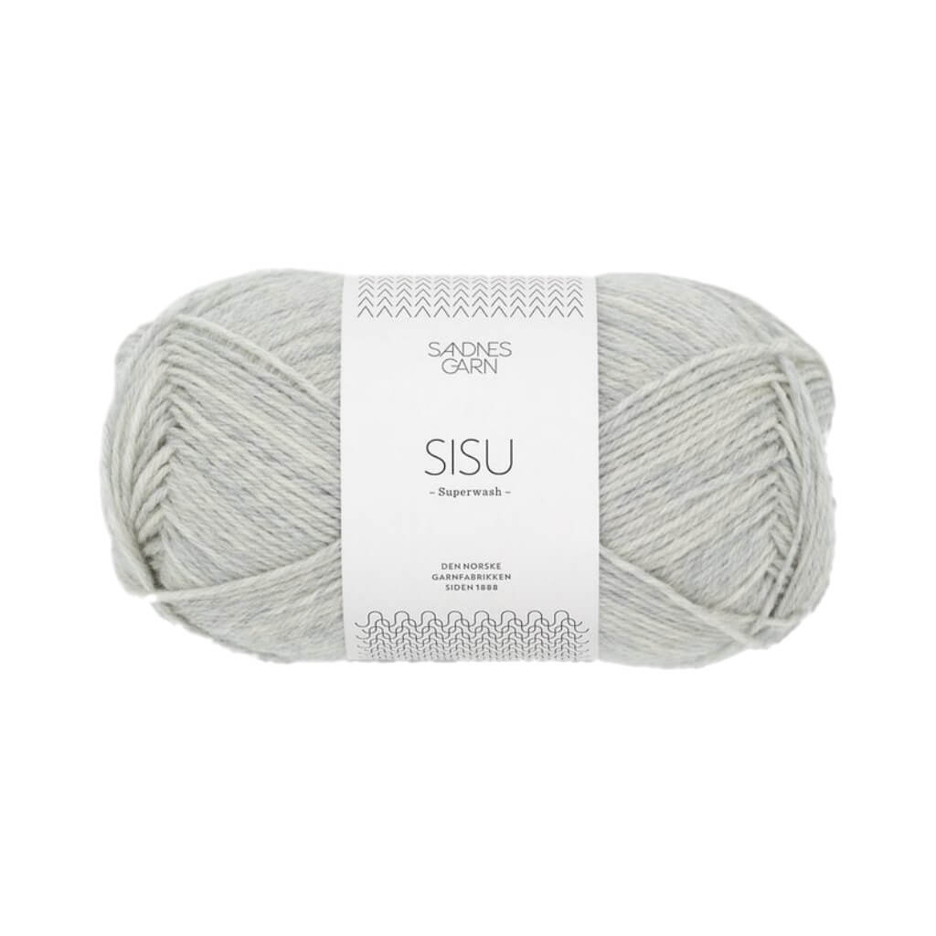 Sandnes Garn 1032 - Lys Gråmel Sandnes Garn Sisu 50 g - Sockenwolle Superwash Lieblingsgarn