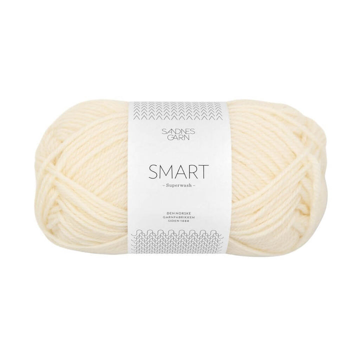Sandnes Garn 1012 - Natur Sandnes Garn Smart - 50g Lieblingsgarn
