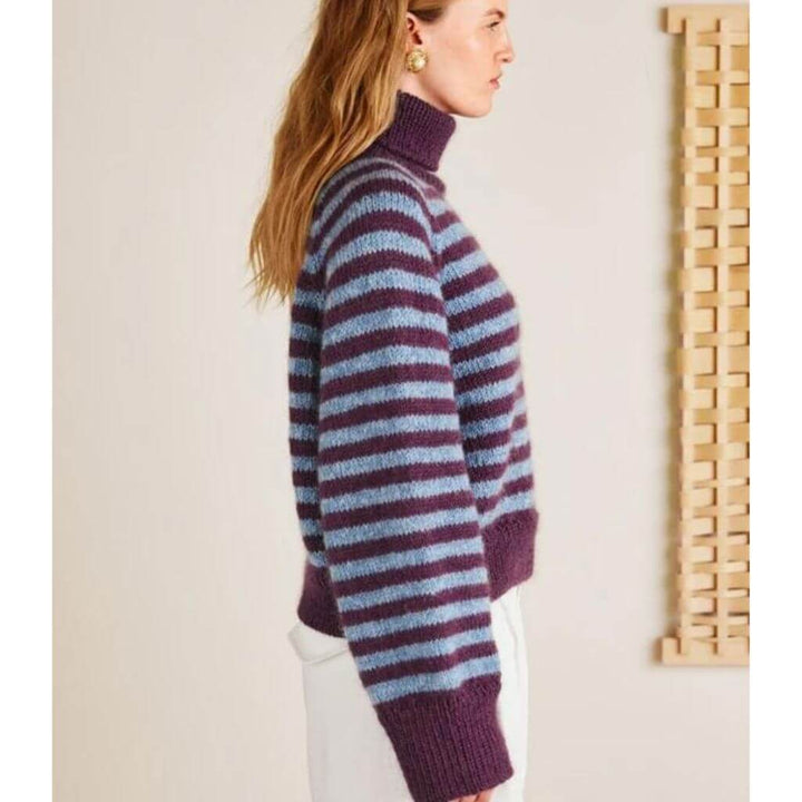 Sandnes Garn Pattern Gestreifter Pullover South Sweater Strickanleitung - Sandnes Garn (Heft) bei bei bei bei Lieblingsgarn